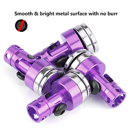 RC Magnetic Body Post, 4Pcs Stealth Model Car Body Post Mount Body Body Mount, RC Vehicle Accessories for SCX10 4WD 1:10(Purple)