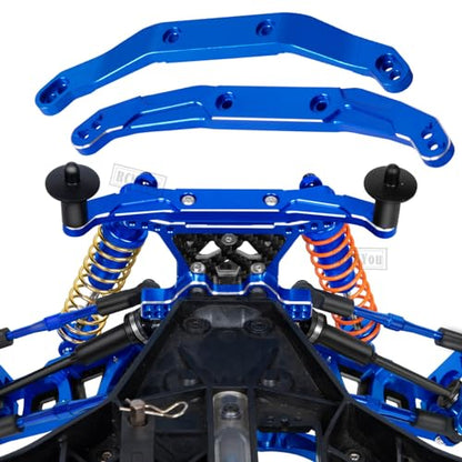 Alloy Body Mount Upgrades Part for 1/10 Slash 4x4/Slash 4x4 VXL,Body Mount Hops Up,Navy Blue - color: Navy Blue - Upgrades