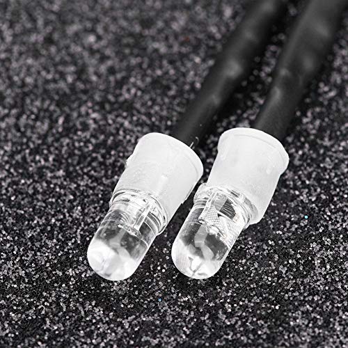 5mm Headlights/Taillight Kit RC Accessory LED Lights for 1/10 Model Drift Car Vehicle(12-red Light), plplaaoo 2PCS RC LED Light Kits,, rc lights rc led lights scx24 lights rc car headlights rc dr