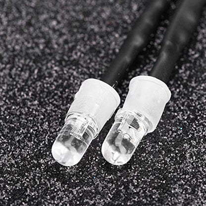 5mm Headlights/Taillight Kit RC Accessory LED Lights for 1/10 Model Drift Car Vehicle(12-red Light), plplaaoo 2PCS RC LED Light Kits,, rc lights rc led lights scx24 lights rc car headlights rc dr