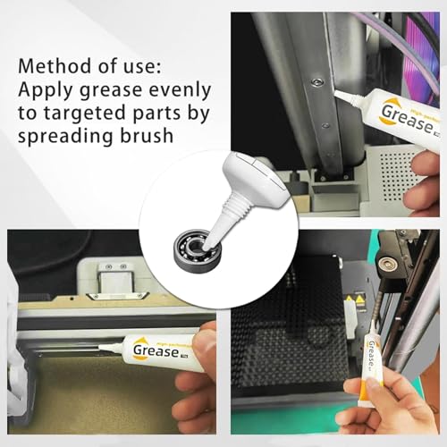 3D Printer Part High Performance Synthetic Lubricant Gear Grease Optical Axis Grease for Bambu Lab Series/Creality Ender 3/Ender 3 Pro/Ender 3 V2/Ender 3 S1/K1/Ender 3 V3/Kobra s1 Series