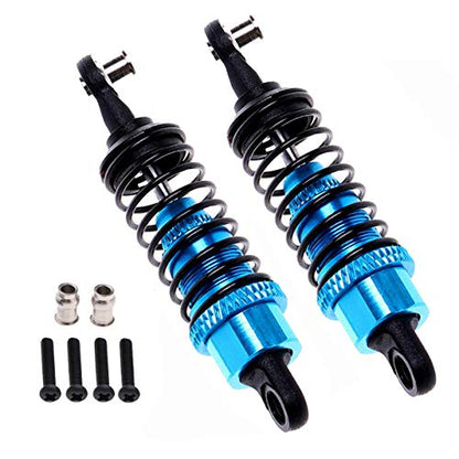 ShareGoo 2PCS RC Shock Absorber Upgrade Parts Compatible with WLtoys A949 A969 A979 K929 A959-b A969-b A979-b K929- b 1/18 RC Car,Blue
