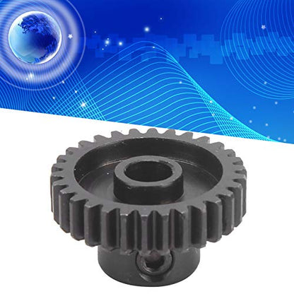 Steel Spur Gear, 0.8 Mod Spur Gear, 30 Tooth Steel Spur Gear Drive, 6mm D Bore, Industrial Hardware Part 4303 1006 0030, with Fine Craftsmanship, for RC Car Truck Gear Drive