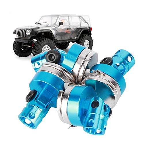 Keenso 4pcs Strong Magnet RC Car Shell Column Post, Magnetic Body Post Mount Fit for SCX10 1/10 RC Car Model - color: Blue