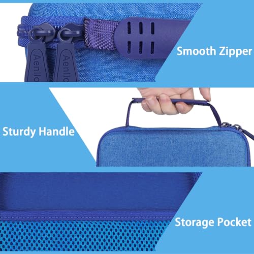 Aenllosi Hard Case for Air Hogs Zero Gravity Race Car, Blue | EVA case construction, Dust-resistant design, Mesh pocket for accessories, Case only