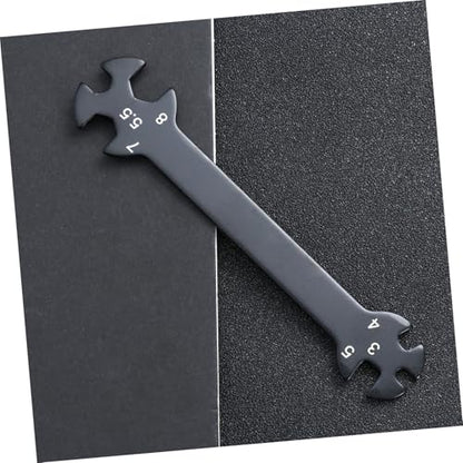 OSALADI Multifunctional Rc Wrench Tool for Turnbuckles Durable Rc Car Adjustment Tool for Repair and Maintenance Black