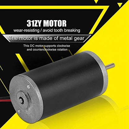 31ZY Permanent Magnet DC Motor Electric Brushed Motor CW/CCW, 6V 12V 24V 3500-8000 RPM Permanent Magnet Motor Brushed Motor (24V 5000 RPM) - size: 24V 5000RPM