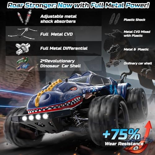 DEERC 9311 & 9308 Fast RC Cars for Adults Boys 4WD Off-Road Remote Control Monster Truck