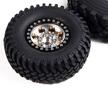 Brass RC Wheel Weight Block Counterweight for 1/10th RC Crawler Car | 1.9" 2.2" Beadlock Wheels Upgrade Parts