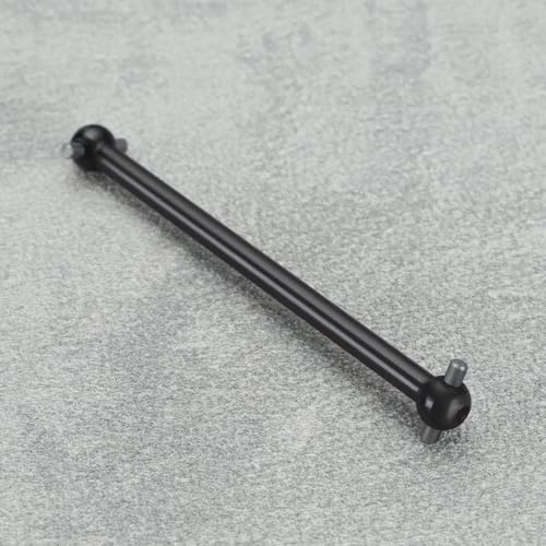4pcs RC Car Drive Shafts 63mm/57mm Dog Bone Drive Shaft Centre Drive Joint Accessory Suitable for Common 1:6 1:8 1:10 1:12 RC Car Models - size: 63mm/57mm