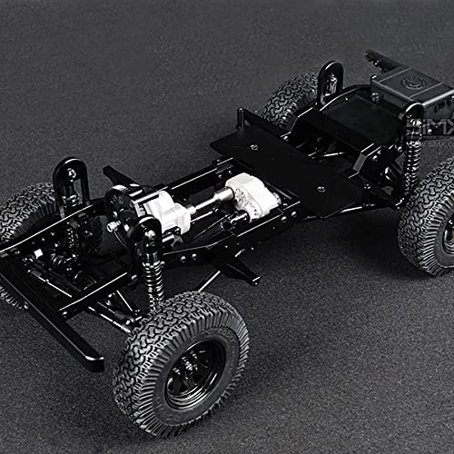 Metal D90 Single Speed Transmission Gearbox with Clockable Motor for 1/10 RC Crawler RC4WD Gelande II FJ40 G2 D110 DefenderTF2 (Single Speed Transmission) - color: Single Speed Transmission