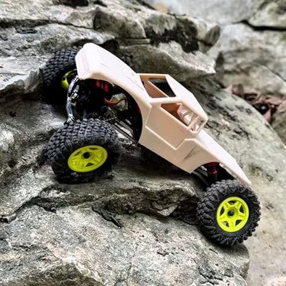 furitek 1/18 RC Crawler TerraX Active Pro 4WS – 1/18 ARTR RC Rock Crawler Remote Control Car w 4-Wheel Steering, Full Kit RTR Ready-to-Run 2-in-1 Outrunner Brushless System - color: Champagne Nude