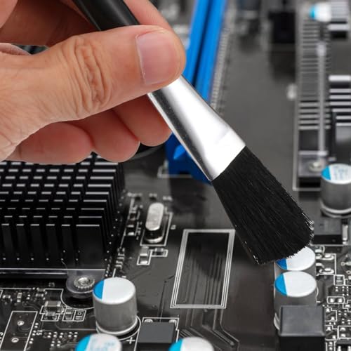 8 Pcs Anti Static Electronic Dust Cleaning Brushes Anti Static Brush | Mini Keyboard Cleaning Brushes Kit, for Laptop Computer Keyboard Motherboard Camera Small Space Car Lab