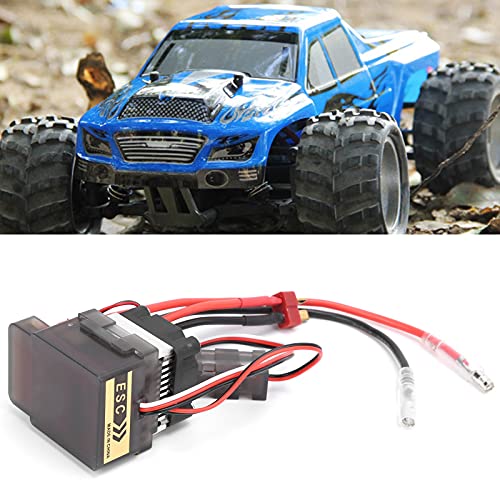 RC Brushed ESC,320A Two-Way with Brake Cooling Fan Two-Way Brushed ESC for RC Cars Boats Models Vehicles