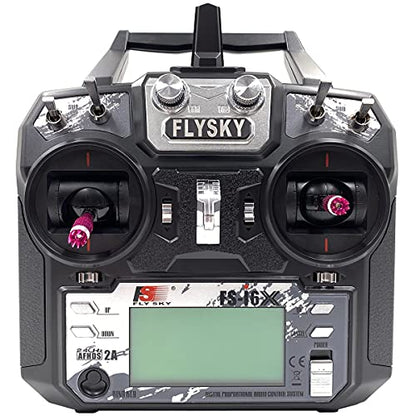 FLYSKY FS-i6X 10CH 2.4GHz RC Transmitter Controller w/FS-iA10B Receiver Upgrade Cable for RC Helicopter Plane Quadcopter Glider (Mode_2)