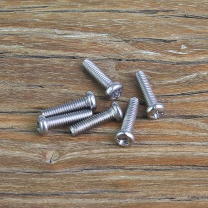 105 Pieces M2.5 x 10mm Machine Screws, Thread Pitch 0.45mm, Sutemribor M2.5 Phillips Pan Head Machine Screws, 304 Stainless Steel, Fully Threaded, Silver - size: M2.5 x 10mm, style: Phillips Pan Head
