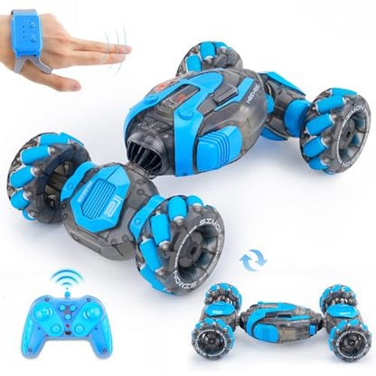 PREPOP 2X Gesture Sensing RC Stunt Car Toys Bundle