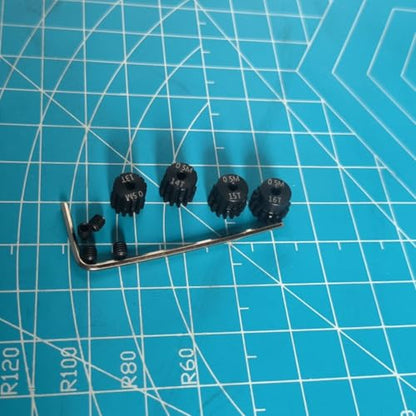 0.5M 2mm Rc Pinion Gear Set 13T 14T 15T 16T for 1/18 Hobbyplus FUR-2411 FUR-2412 FUR-2413 FUR-2414 CR-18P EVO PRO Upgrade Parts