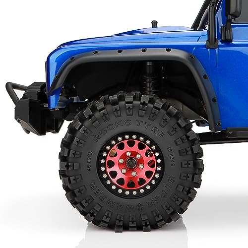 GLOBACT 1.9 Crawler Tires 118 * 45mm for 1/10 TRX4 TRX6 SCX10 Redcat GEN7 8