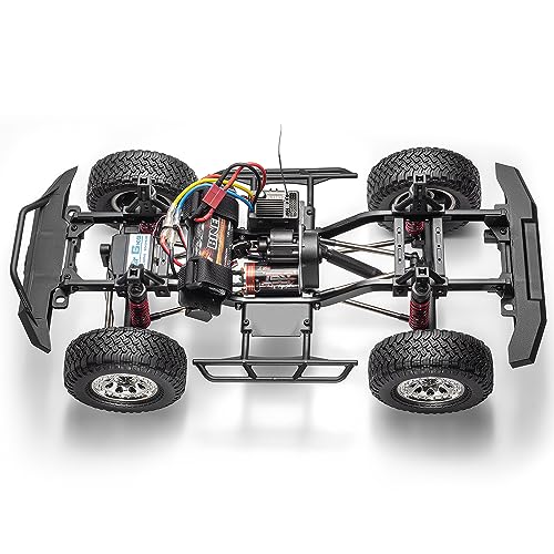 RGT RC Crawler 1:10 4wd Off Road Truck Rock Cruiser RC-4 Remote Control Car 4x4 Hobby RC Car Toy 136100V3FD Orange