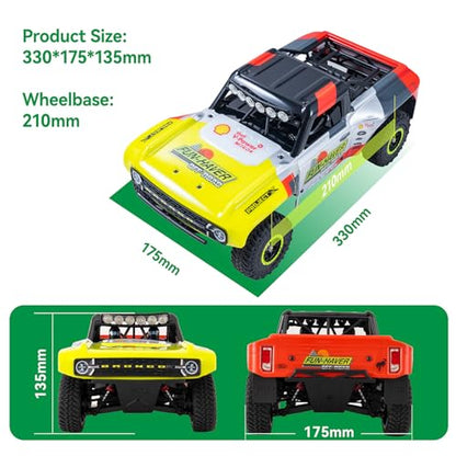 FCXㅤ FMS 1/18 Ford Bronco U4 S Brushless RC Truck, Hobby RC Crawler with Remote Controlled Lighting, Cooling System 4WD Drivetrain RC Crawler for Adults, Brushless (RS 2025) - color: Rs 2025