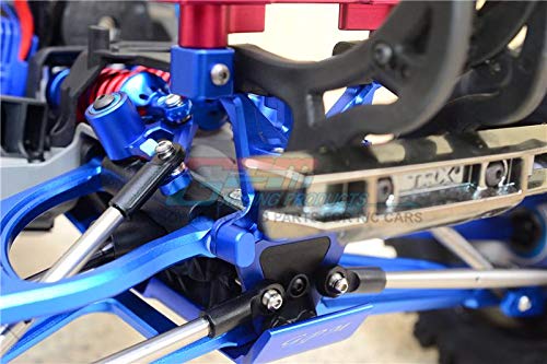 GPM For Traxxas E-Revo 2.0 VXL Brushless (86086-4) Upgrade Parts Aluminum Rear Body Post Mount - 1Pc Set Red