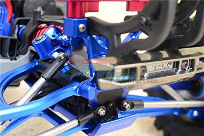 GPM For Traxxas E-Revo 2.0 VXL Brushless (86086-4) Upgrade Parts Aluminum Rear Body Post Mount - 1Pc Set Red