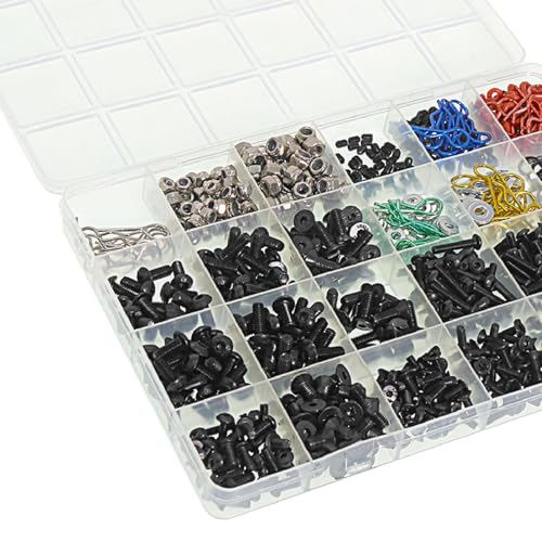 Universal RC Screw Kit Hardware Fasteners for 1/10 RC Hobby Car Vehicles
