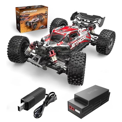 Remote Control Car 1:16 Scale with 3S 11.1V LiPo Battery Spare Parts RC Battery Chargers, 4WD RTR Brushless Fast RC Cars for Adults All Terrain, Max 42mph Off-Road Hobby Electric RC Buggy