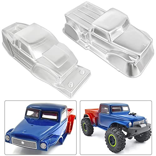 Axial 1/24 RC Crawler Plastic Clear Body Shell for SCX24 AXI90081 AXI00004 DIY Upgrades - color: Scx24 Plastic Clear Body Shell Axi00004