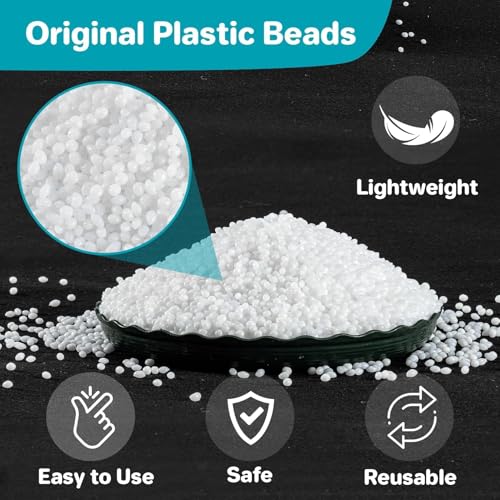 Sukh 14.8oz Moldable Plastic Pellets - Thermoplastic Beads Polymorph | Meltable & Reusable Plastic for Crafts, DIY, Cosplay, Modeling, Temporary Repair, Halloween Vampire Teeth Fangs