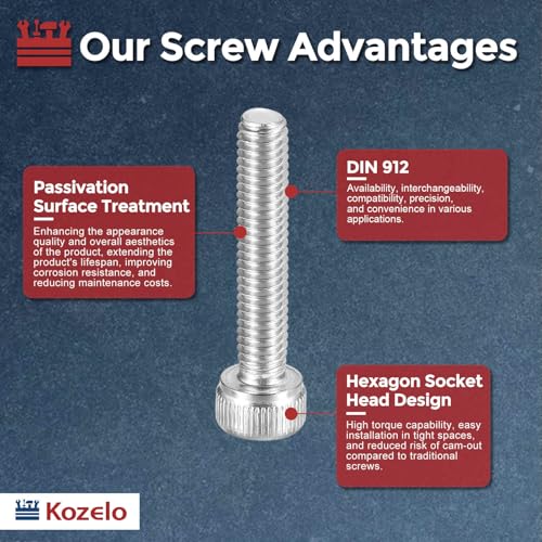 30pcs Socket Head Cap Screws - [M4-0.7 x 22mm] 304 Stainless Steel Allen Socket Drive for Electrical Motor 3D Printing Fan Engine Replacement Use, Silver - size: M4-0.7x22mm