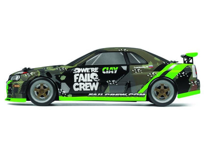 120166 Fail Crew Nissan Skyline R34 Painted Body Micro RS4