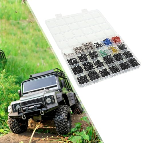 Universal RC Screw Kit Hardware Fasteners for 1/10 RC Hobby Car Vehicles