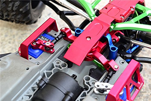 GPM For Traxxas E-Revo Brushless/E-Revo VXL 2.0 / Revo/Summit Upgrade Parts Aluminum Steering Assembly - 1 Set Blue