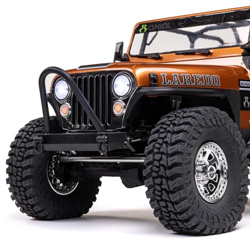 Axial 1/10 SCX10 III Jeep CJ-7 4X4 RTR Brushed RC Rock Crawler, Copper | Battery and Charger Not Included, RC Truck, AXI03008V2T2 - color: Copper