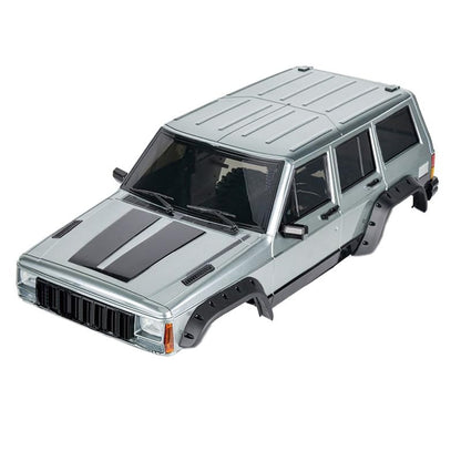 RC Car Hard Body Shell Kit,313mm Wheelbase Cherokee Body Car Shell for 1/10 RC Crawler Axial SCX10 & SCX10 II 90046 90047 TRX4 Kit (Nardo Gray) - color: Nardo Gray