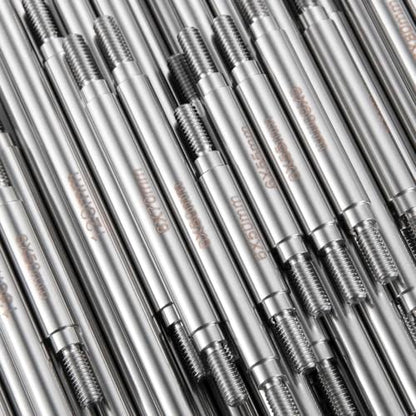 RC Stainless Steel Suspension Links Chassis Linkage Set 80mm | For 1/10 Scale SCX10 TRX4, RC Crawler - size: 80mm