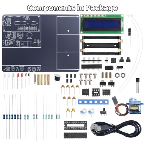 MIOYOOW DIY Smart Parking System Soldering Kit for Teens & Students | with Sensor Control, Automatic Gates & Parking Display, STEM Soldering Practice Kit, Electronics Project for Home & School