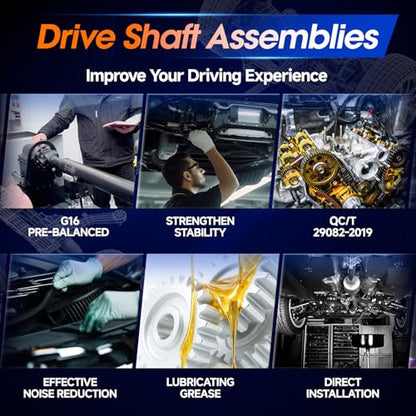 60.63'' Drive Shaft Assembly Fit for Toyota 4Runner 1996 1997 1998 1999 2000 2001 2002 V6 3.4L, [Automatic Transmission, RWD, OE 371103D070, 936-711 - size: Fit 1996-2002 4Runner 3.4L