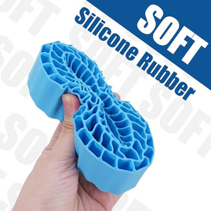 INJORA Silicone Rubber Insert for 1.9" 120-124mm × 45-48mm Tire, BL, 1908 - color: Blue
