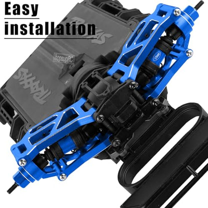 RC Upgrade Parts for Mini Rally VXL Ford RS200/Mini Slash 4X4,(108046-1)(108164-1),Drive Shaft CVD&Suspension Arms&Front Steering Block Knuckles&Rear Hubs&C-Hubs Caster Blocks,Navy Blue - color: Navy Blue(parts)