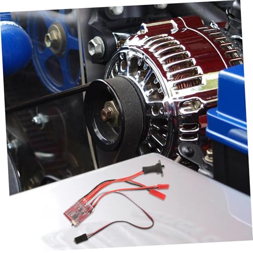Luxshiny 30A Brushed ESC with Brake for RC Cars and Boats Dual Way Speed Controller for Enhanced Performance in DIY Projects Compatible with RC Tanks and Crawlers