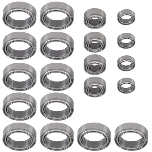 Bearing Kit for JLB for Cheetah 11101 21101 J3 for Speed BE001 BE002 BE003 1/10 rc Car Spare Upgrade Parts 20Pcs Ball Bearing Set