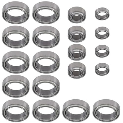 Bearing Kit for JLB for Cheetah 11101 21101 J3 for Speed BE001 BE002 BE003 1/10 rc Car Spare Upgrade Parts 20Pcs Ball Bearing Set