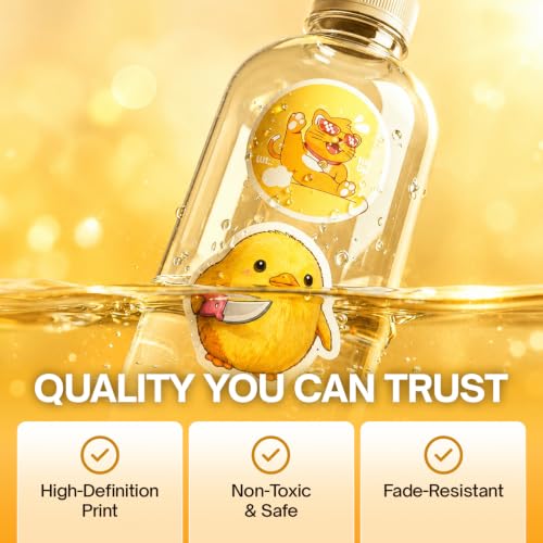 Premium 200Pcs Funny Holographic Stickers Waterproof Vinyl Decals | 200 Unique Designs Holographic Stickers With Funny Quotes, Playful Illustrations, Memes, And Eye-Catching Reflective Designs. - color: Funny Holographic Stickers, size: 200 Pcs
