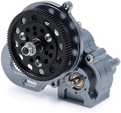 RC Metal Reverse Transmission Gearbox for 1/10 RC Crawler Car Axial SCX10 90027 SCX10 II 90046 Wraith Upgrade Parts