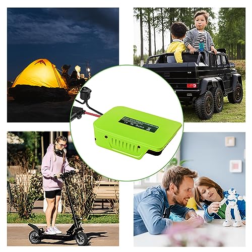 TPDL Power Wheel DIY Adapter for Ryobi 40V Battery Dock Power Connector Wire Robotics 14 Gauge Wire, with Fuse & Switch