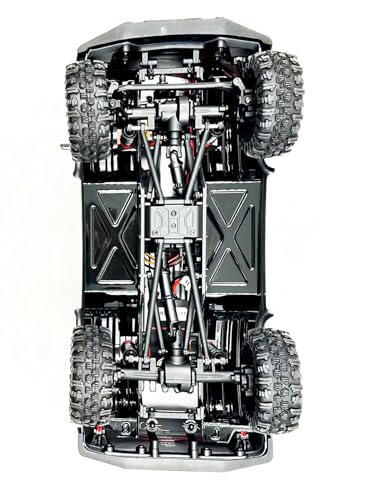 HOBBYPLUS CR18P EVO 2 RockVan RC Crawler - 1/18 Scale Mini RC Crawler with Two-Speed Transmission, All-Metal Gears, Evolved EVO Platform, Ready-to-Run, Distinctive Styling