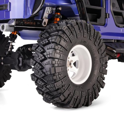 INJORA 1.9 S5 Kraken Claw Mud Terrain Tires for SCX10 1/10 RC Crawler Car